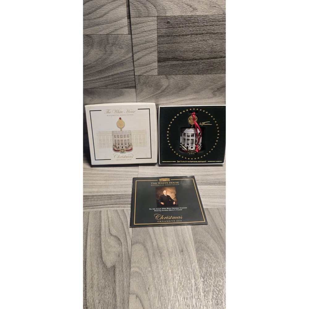 The White House Historical Association 2018 Christmas Ornament Harry S. Truman